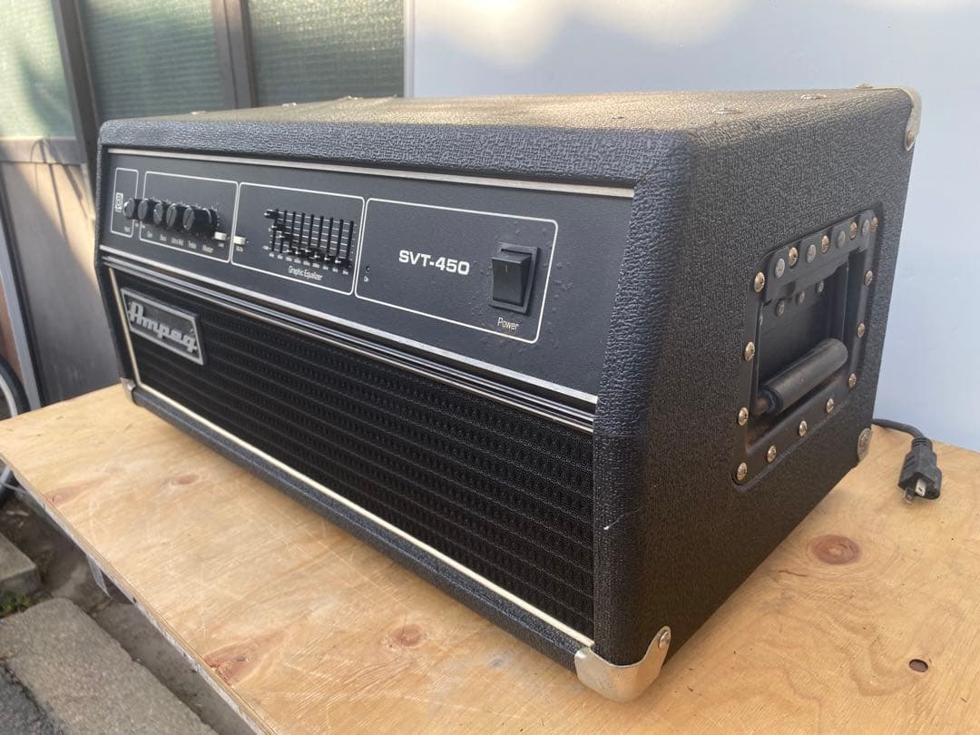 ampeg svt-450 ベース ヘッドアンプ 中古品 - メルカリ