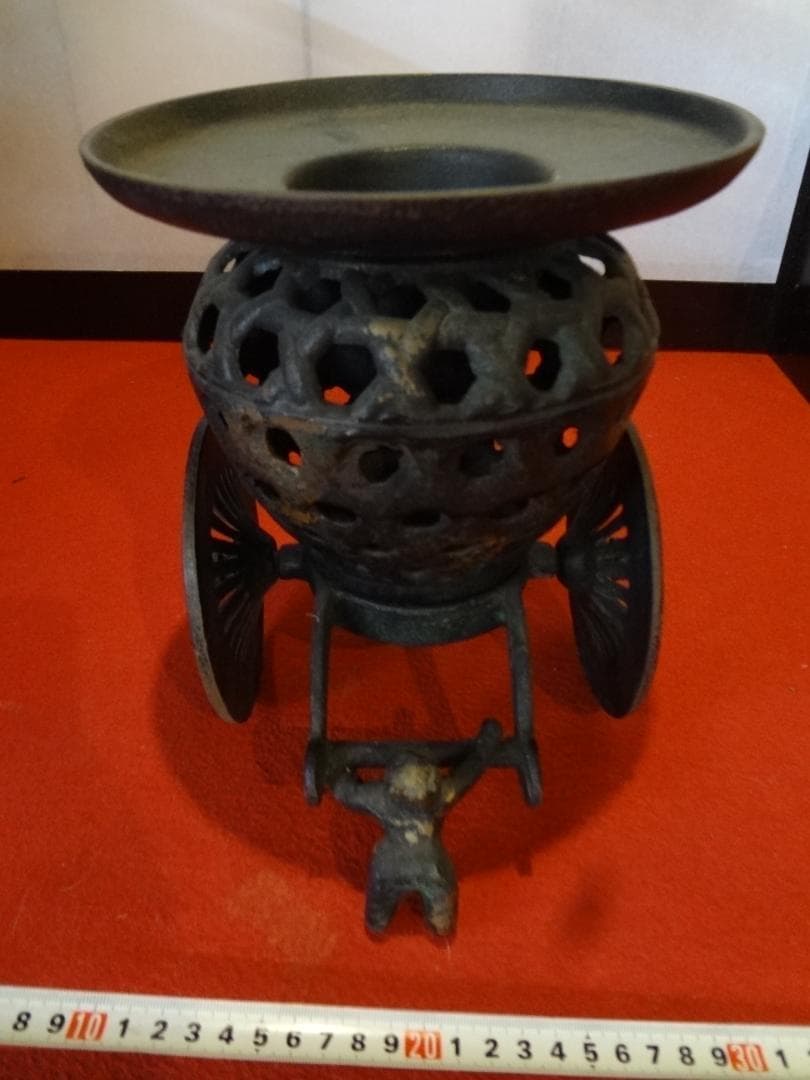 アンティーク・古美術 花器・香炉・オブジェ・鉄器