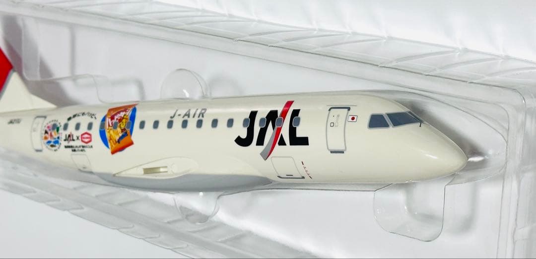 JALUX 1/100 JAL ERJ170 COP10エコ・ハッピーターン号 - メルカリ