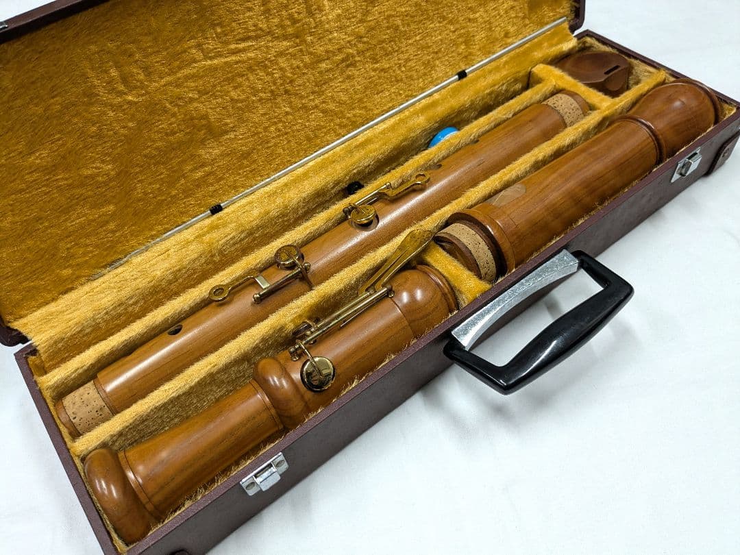 ゼンオン 木製 バスリコーダー 5500B バロック式