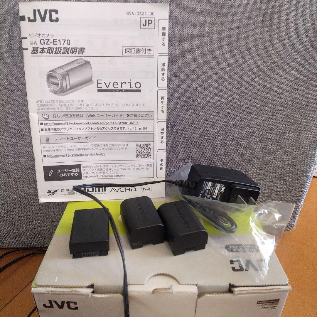 JVC GZ‐E170 Everioビデオカメラ【ジャンク品】