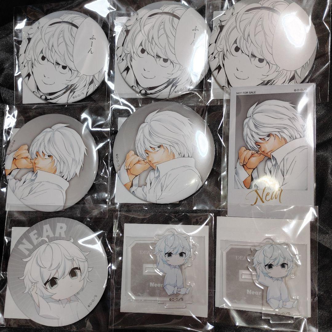 DEATHNOTE くじ引き堂 L 缶バッジ 5点 漫画「DEATH NOTE」の