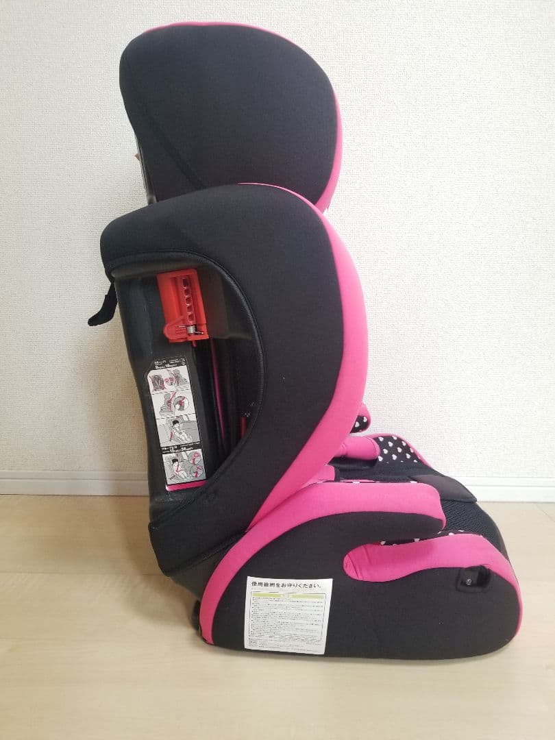 ミニーマウス チャイルドシート ピンク 限定モデル 西松屋 廃盤