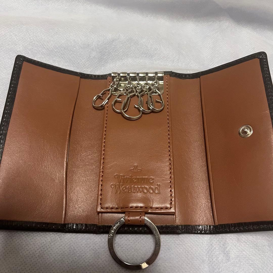 ヴィヴィアンウエストウッド キーケース オーブ インサイドカラー