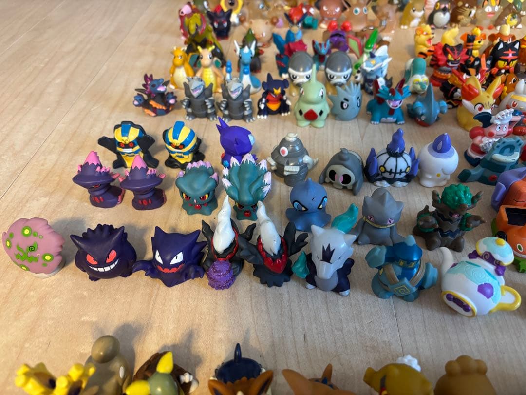 ポケモンキッズ 約710体とモンコレなどおまけ38体のセット 初代 初期多数