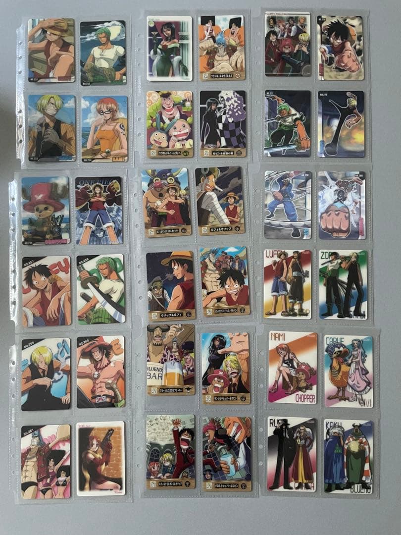 コンプ ワンピース 海賊王グミカードNo.1〜325 懸賞当選品カードとアルバム