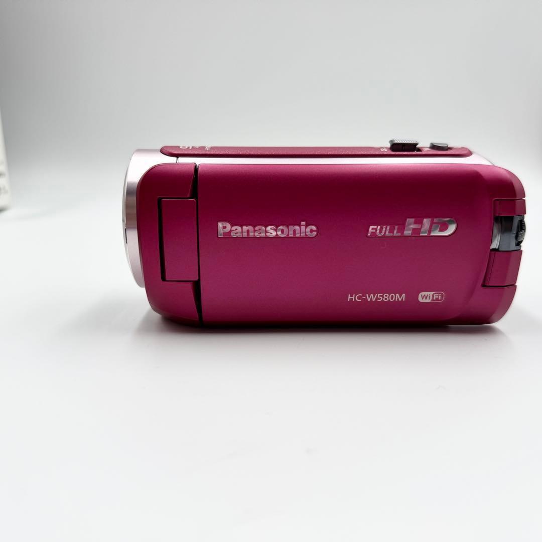 美品】ピンク Panasonic HC-W580M ビデオカメラ 本体 - メルカリ