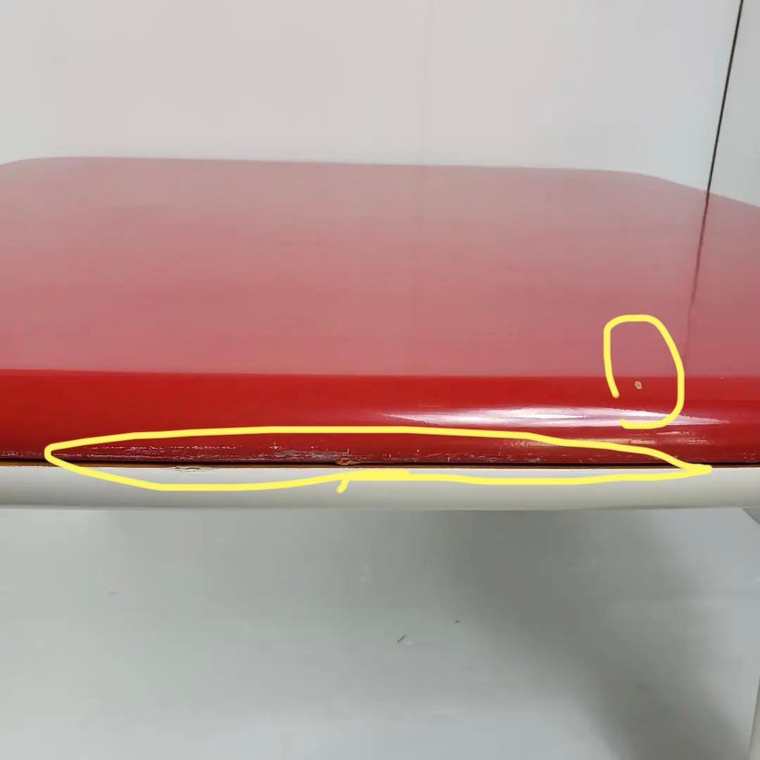 昭和レトロ赤色コタツ藤原ファニチャー