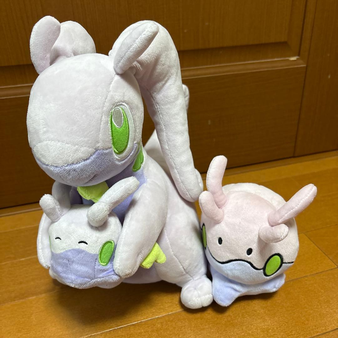 ポケモン　だっこぬいぐるみ　ヌメラ&ヌメルゴン・ミニヌメラ セット