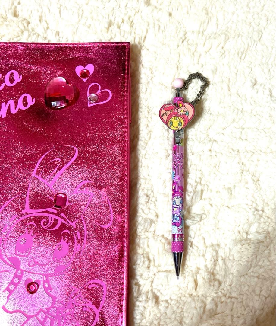 ②メゾピアノ ベリエちゃん カバーノート シャープペン 2点まとめ売り