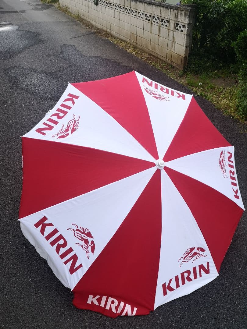 早い者勝ち！！【希少】非売品！キリンビール ビーチパラソル