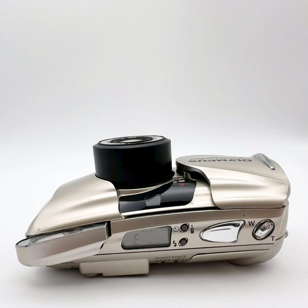 完動品】OLYMPUS μ[mju:]-II ZOOM VF フィルムカメラ - メルカリ