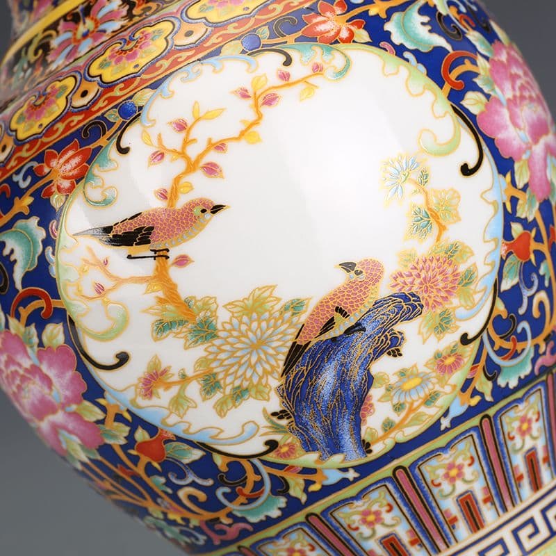 景徳鎮 花瓶 乾隆官窯浄瓶 装飾品工芸品 美術品 置物