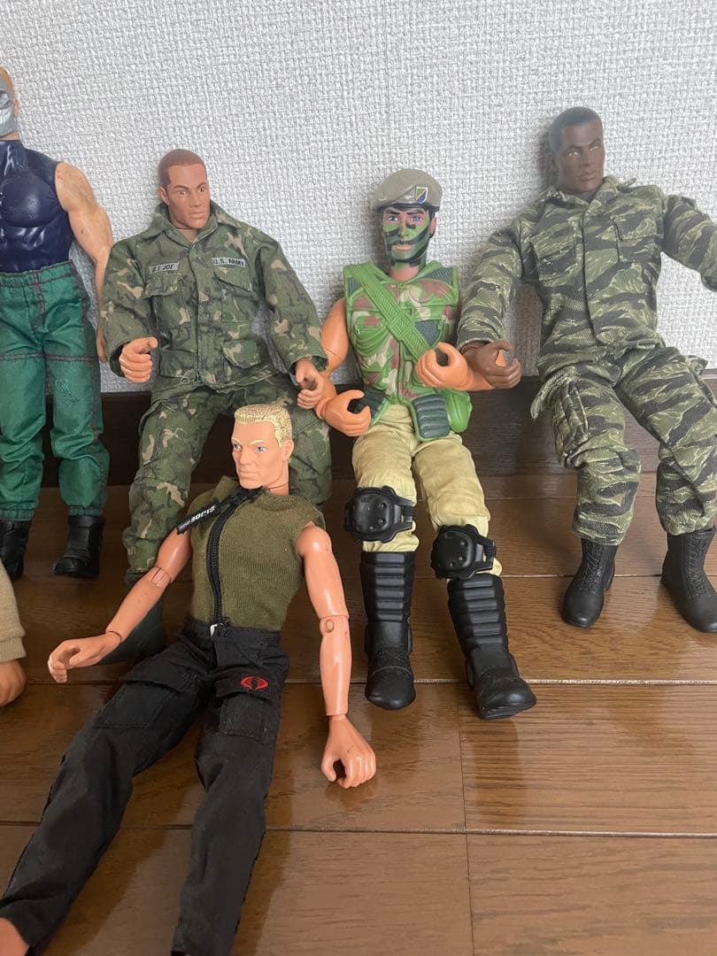 GIジョー ミリタリーフィギュア 7体セット 世田谷ベース 1/6 12インチ