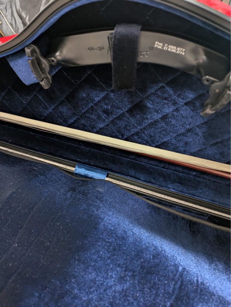 赤い バイオリン ケース　4/4