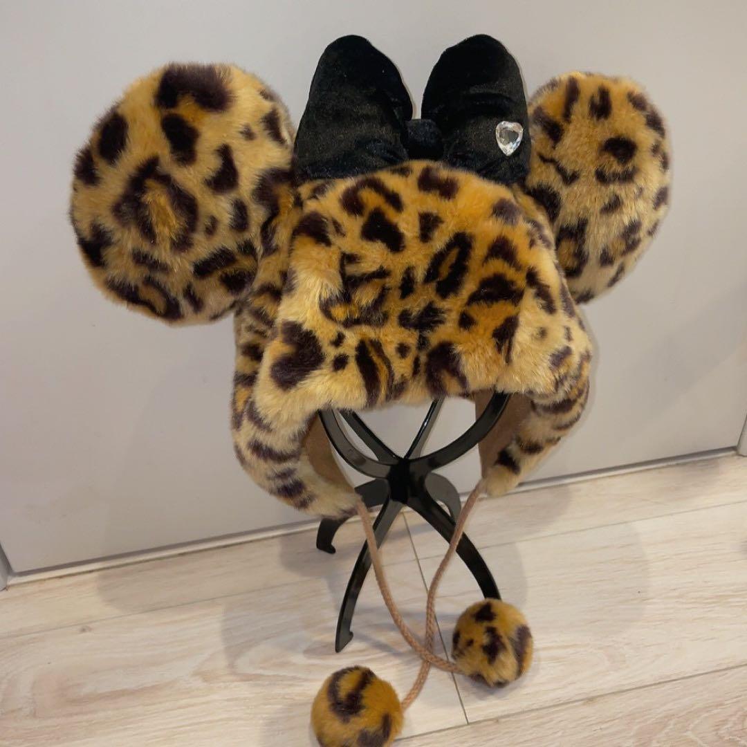 c 3色 ミニー ファンキャップ ピンク ベージュ　グレー ディズニー　平成