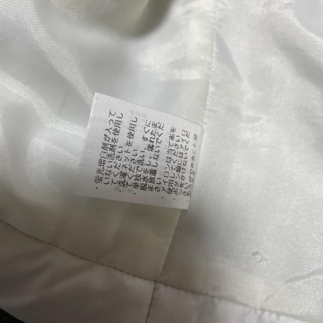 極美品familiarファミリア❤️ 素敵なフード付き中綿ベスト 80cm