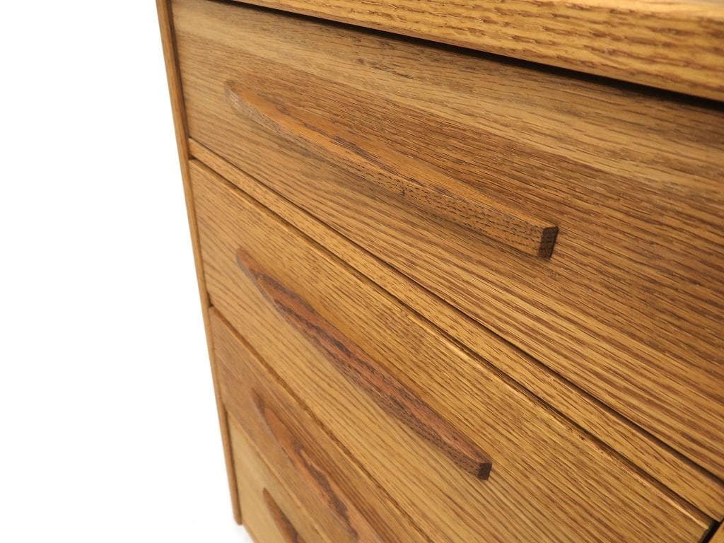 展示品 モモナチュラル オーク材 チェスト 収納 キャビネット 北欧