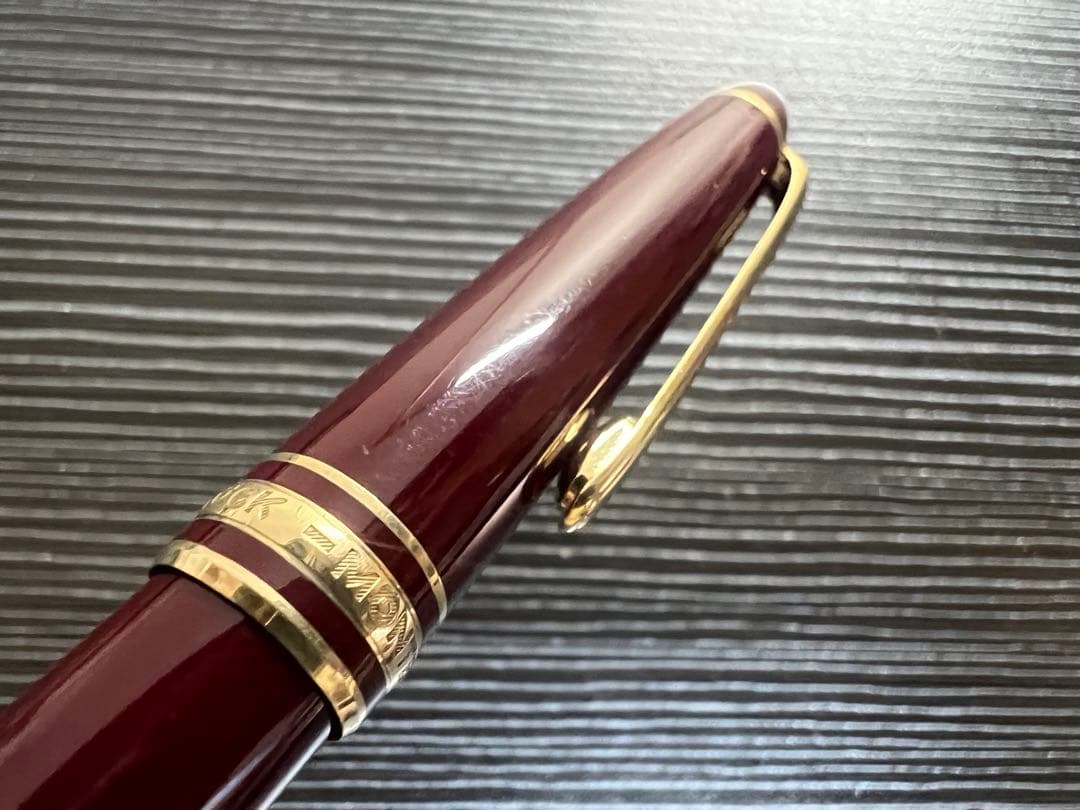 モンブラン マイスターシュテュック 144 ボルドー 中白 EF 極細字