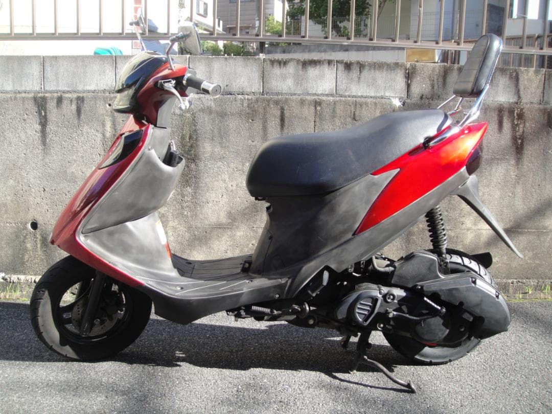 アドレスV125G　カスタム　整備車　キジマ　デビルアイ　ケツ上げ　全国配送対応