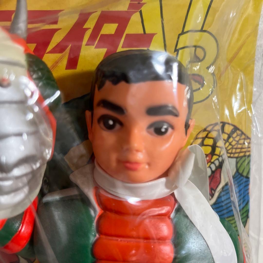 ⚠️貴重・デッドストック品　仮面ライダーV3 面取れ　スタンダードサイズ　バンダイ