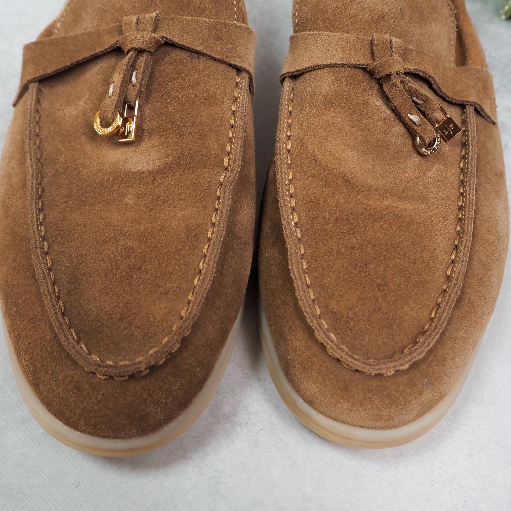 Loro Piana サマー・チャーム・ウォーク・モカシン スエード 43