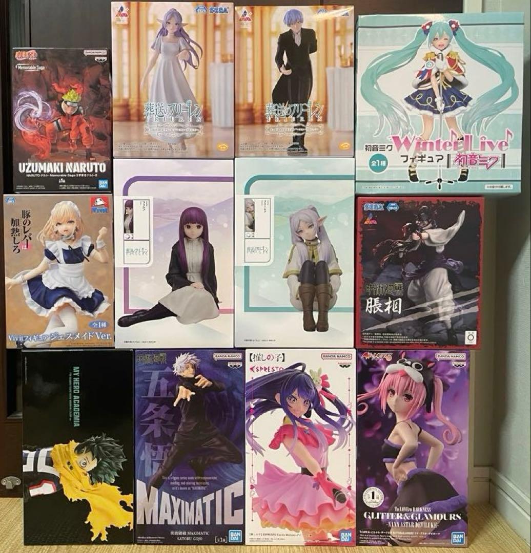 フィギュアまとめ売り初音ミクナルトワンピースフリーレンハイキュー