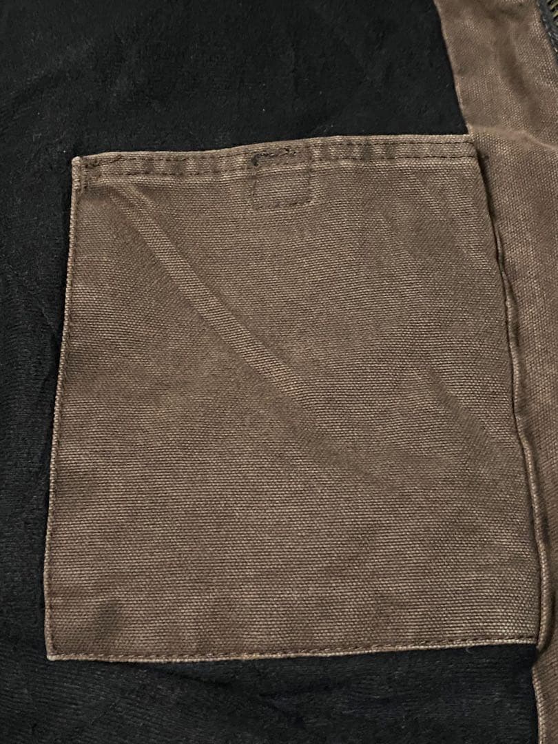 00's■carhartt【XL】サンタフェジャケット フェード ブラウン