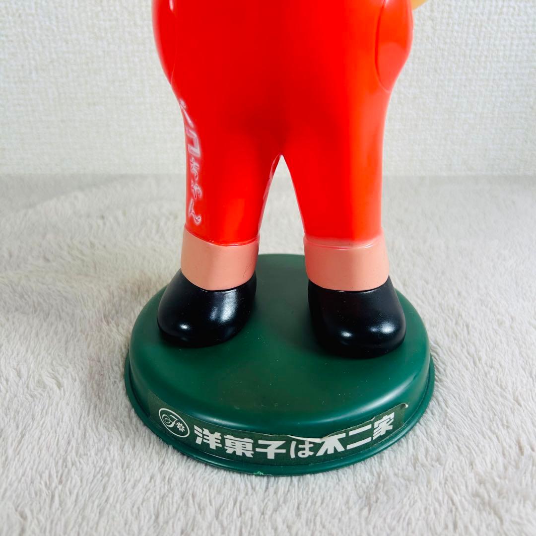 超希少美品】不二家 首ふりペコちゃん ソフビフィギア スプリング