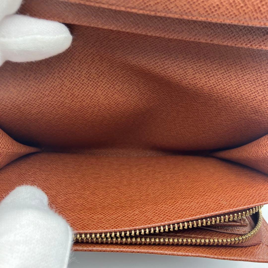 ルイヴィトン モノグラム ポルトモネ ビエ トレゾール M61730 二つ折財布