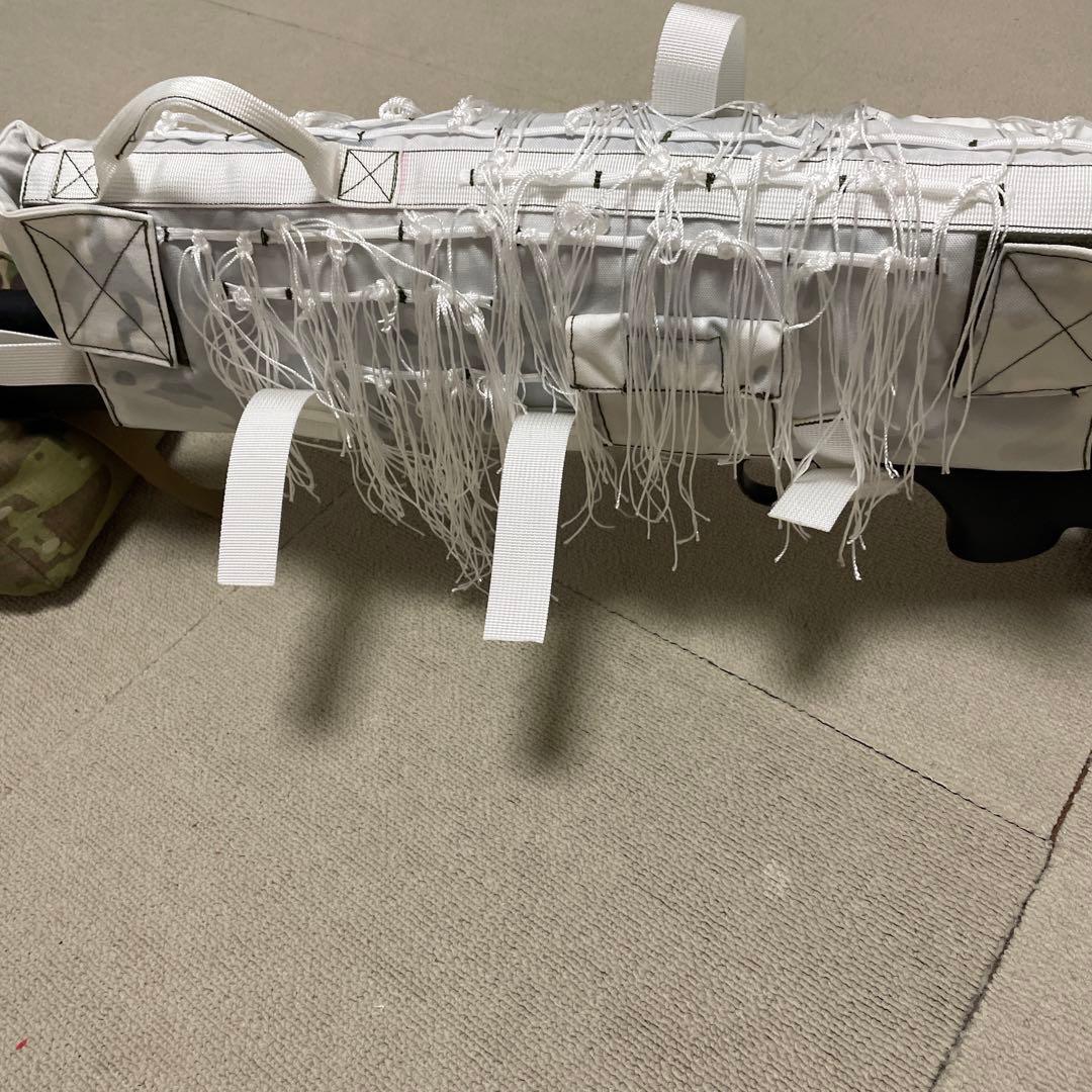 マズルカバー&スコープカバー 陸上自衛隊 白色 白ジュート付き 年末