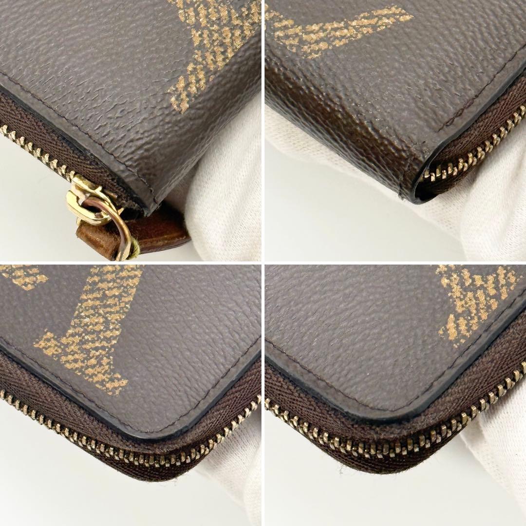 美品✨ルイヴィトン モノグラム ジャイアント ジッピーパース ミニ財布