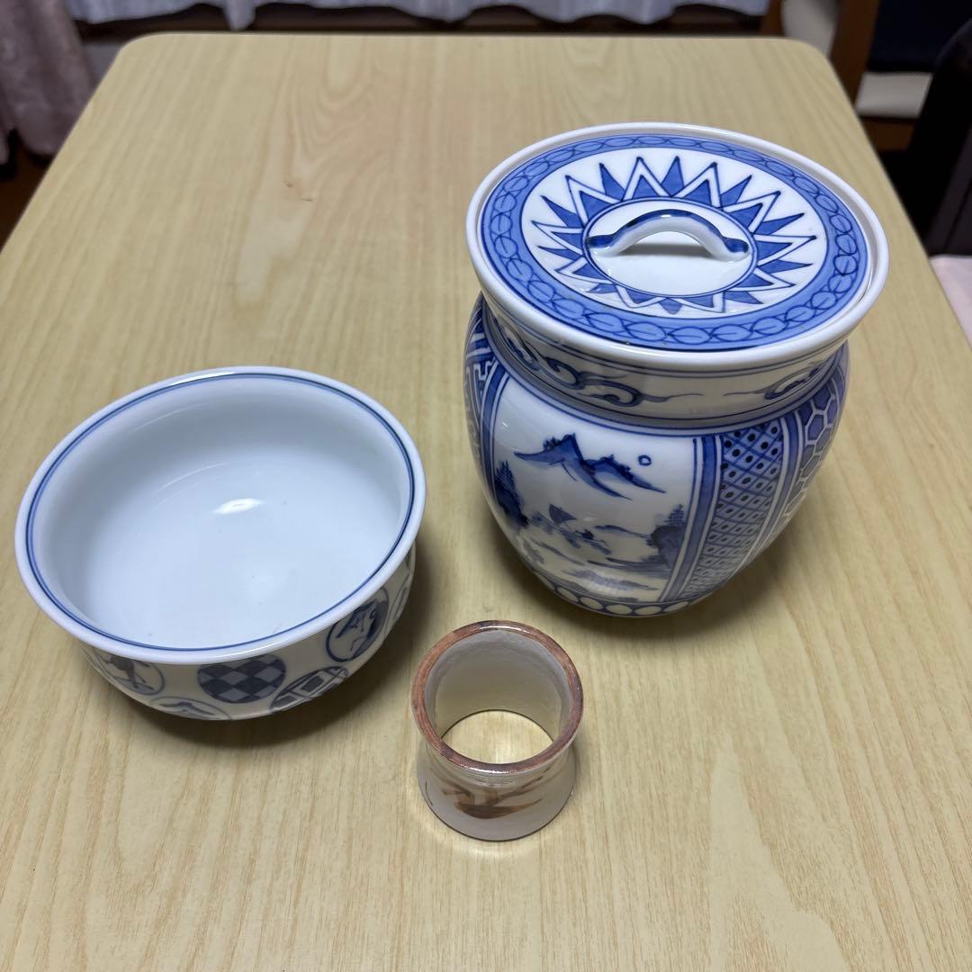 水差し 建水 柄杓置き 茶器3点 - メルカリ