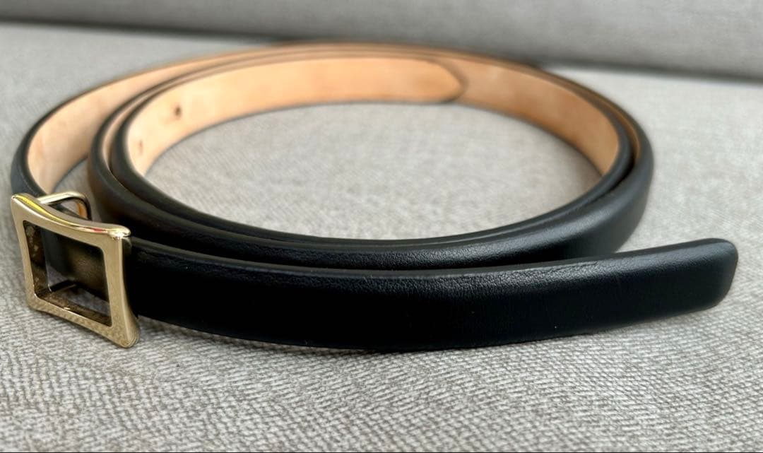 マニュエラ ブラック 革 ベルト