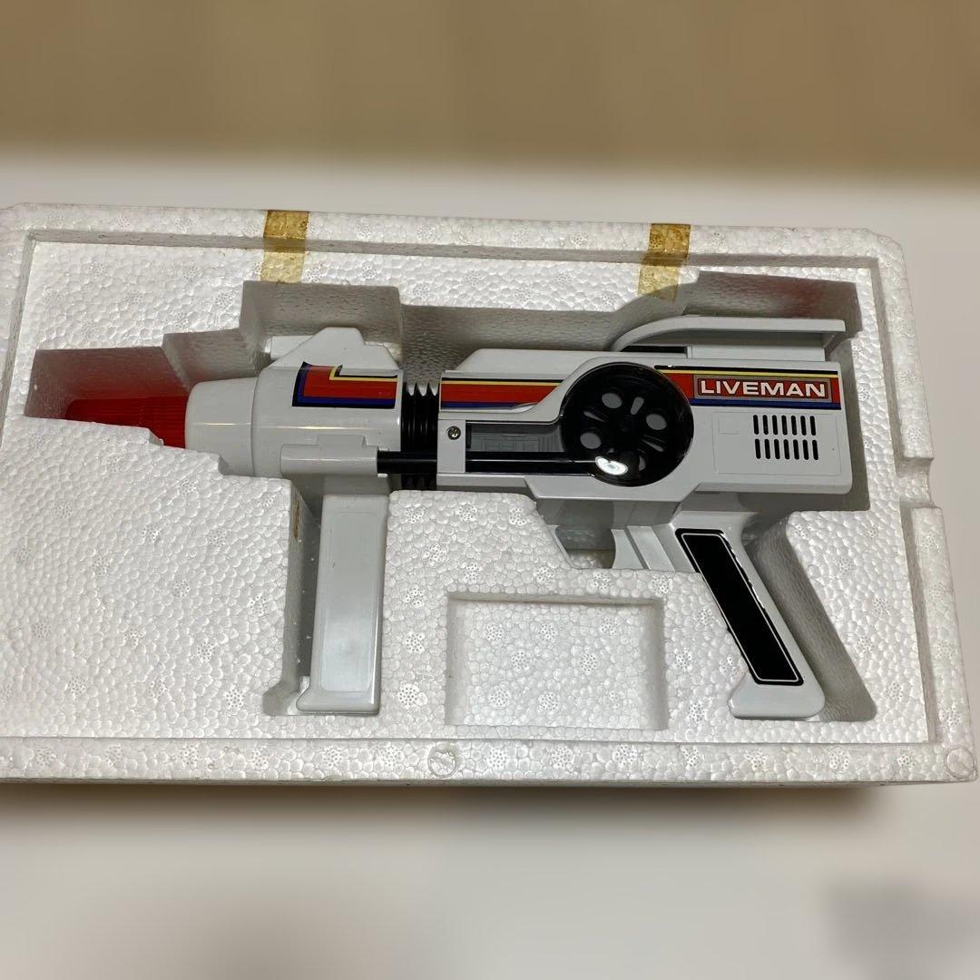 超獣戦隊ライブマン DX バイモーションバスター ￼昭和63年製 奇跡の稼働