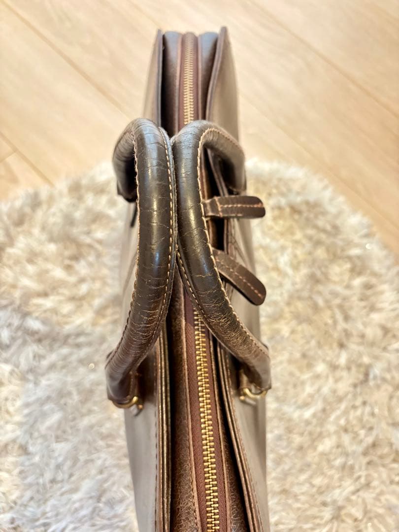 土屋鞄 プロータ防水 ジッパー（2way）レザー ブラウン　更に値下げしました！