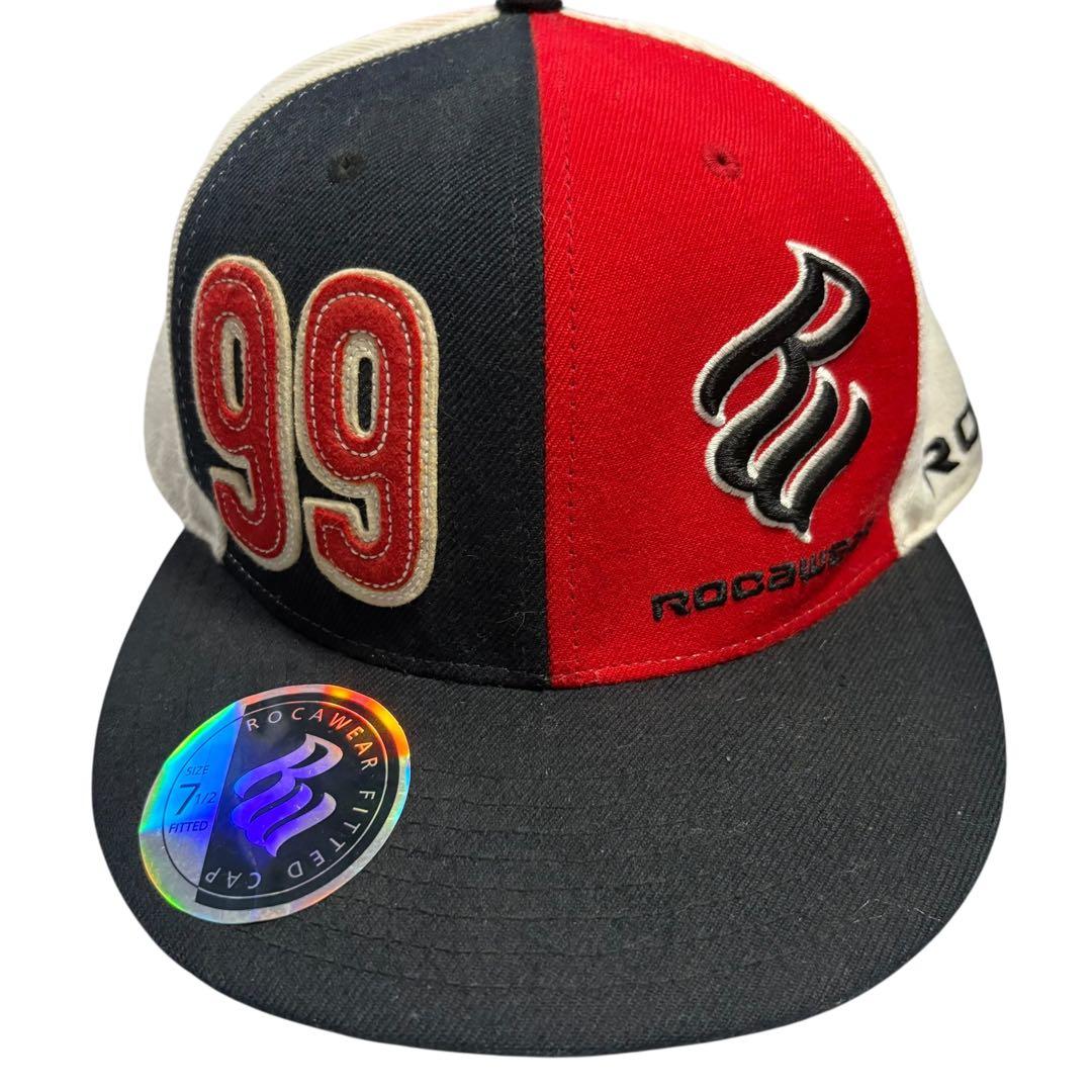 00s ROCAWEAR ロカウェア クレイジーパターン bboy キャップ
