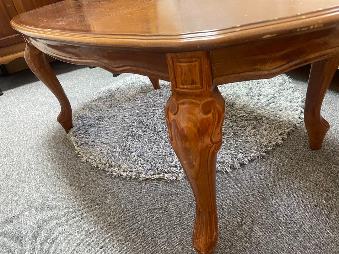 英国アンティーク猫脚コンソールテーブル⁄木製机⁄飾り棚サイドテーブル