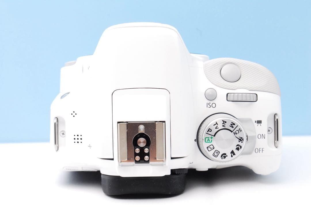 ショット数極僅☆Canon X7白ボディ！USMズーム＋説明書・CD・保護