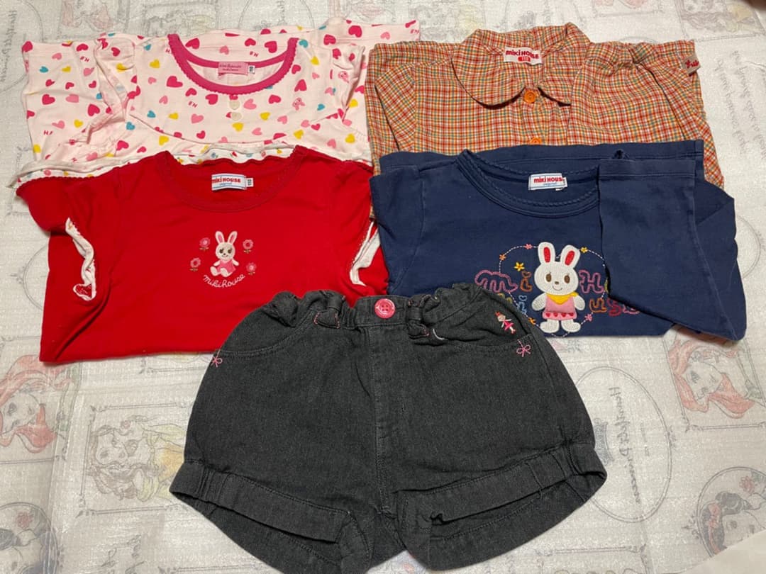 ミキハウス 女の子 まとめ売り 65枚(追加しました)