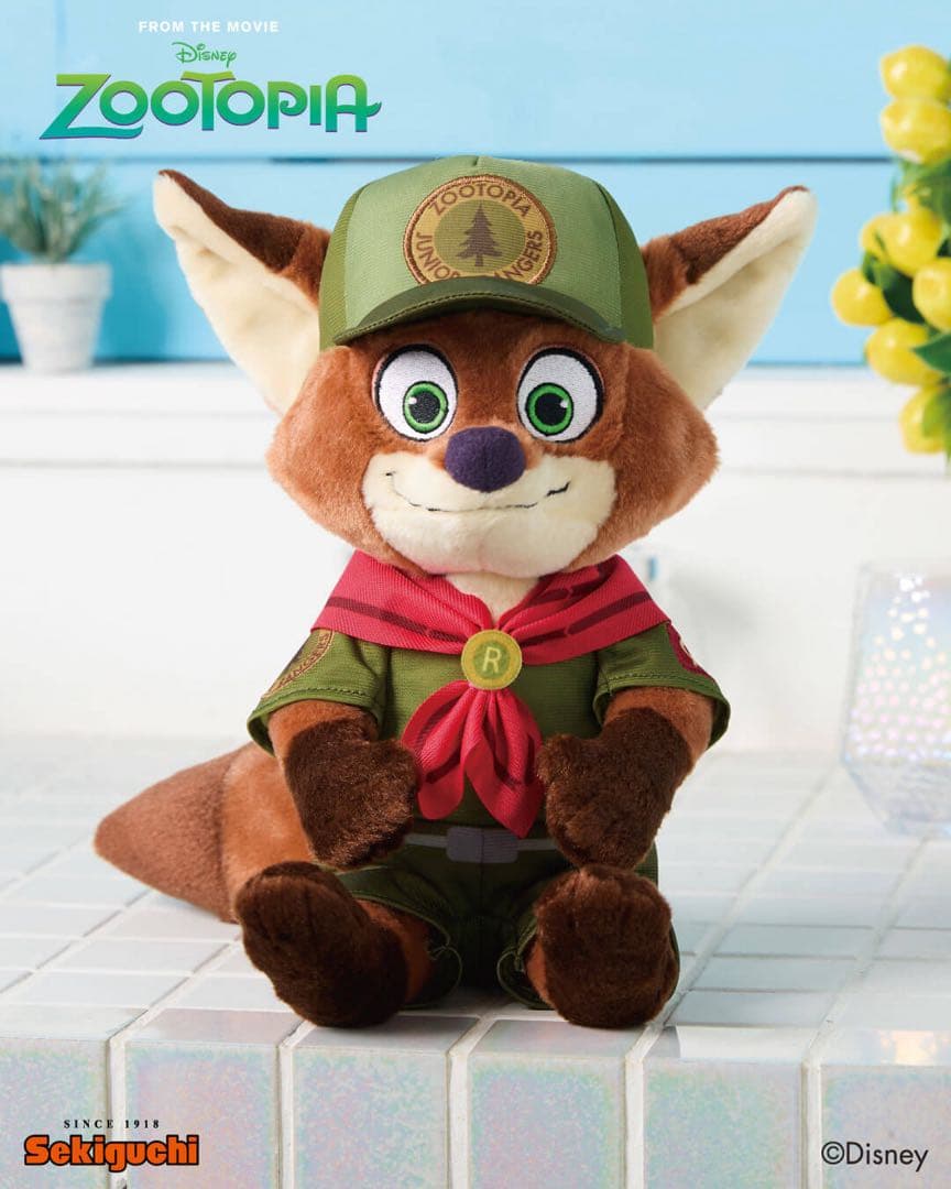 限定品】ぬいぐるみ ニック ジュニアレンジャー ズートピア