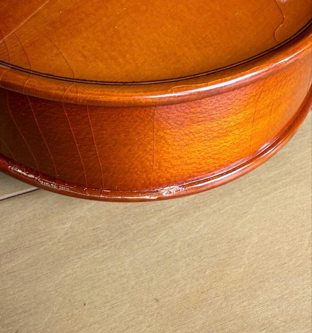 スズキ　バイオリン本体 木製 クロス付き　ケース