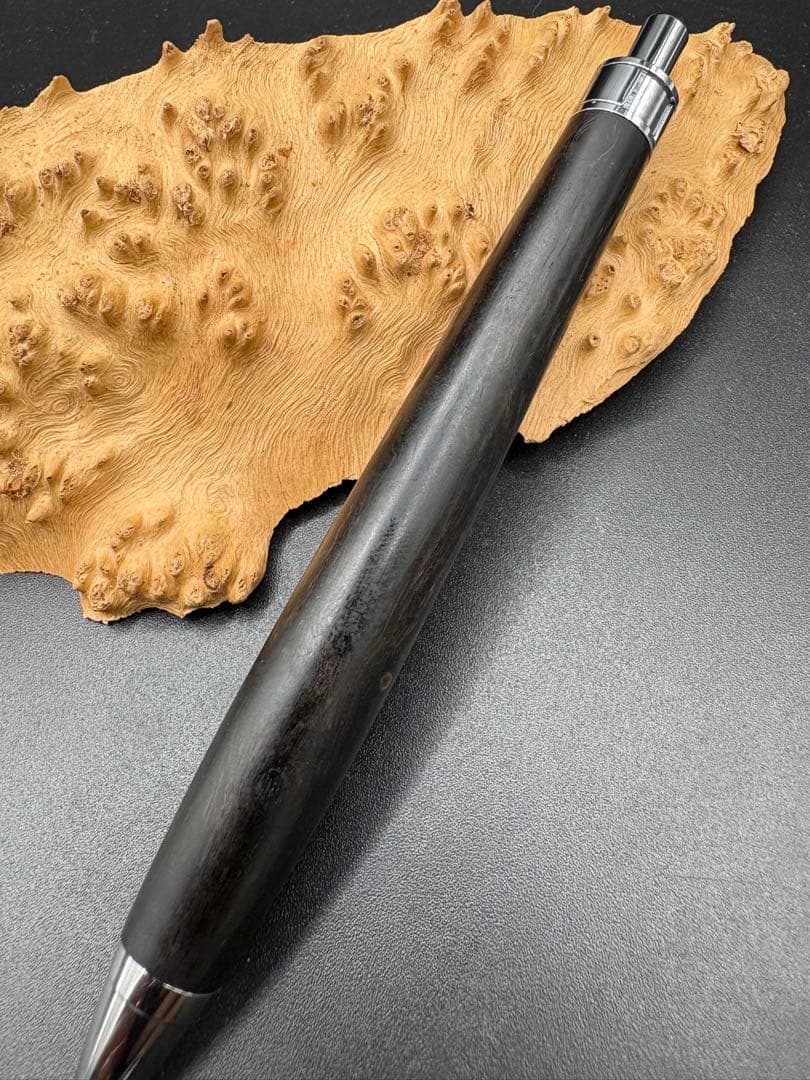 551バーズアイ アフリカンブラックウッド 木軸シャーペン ボールペン