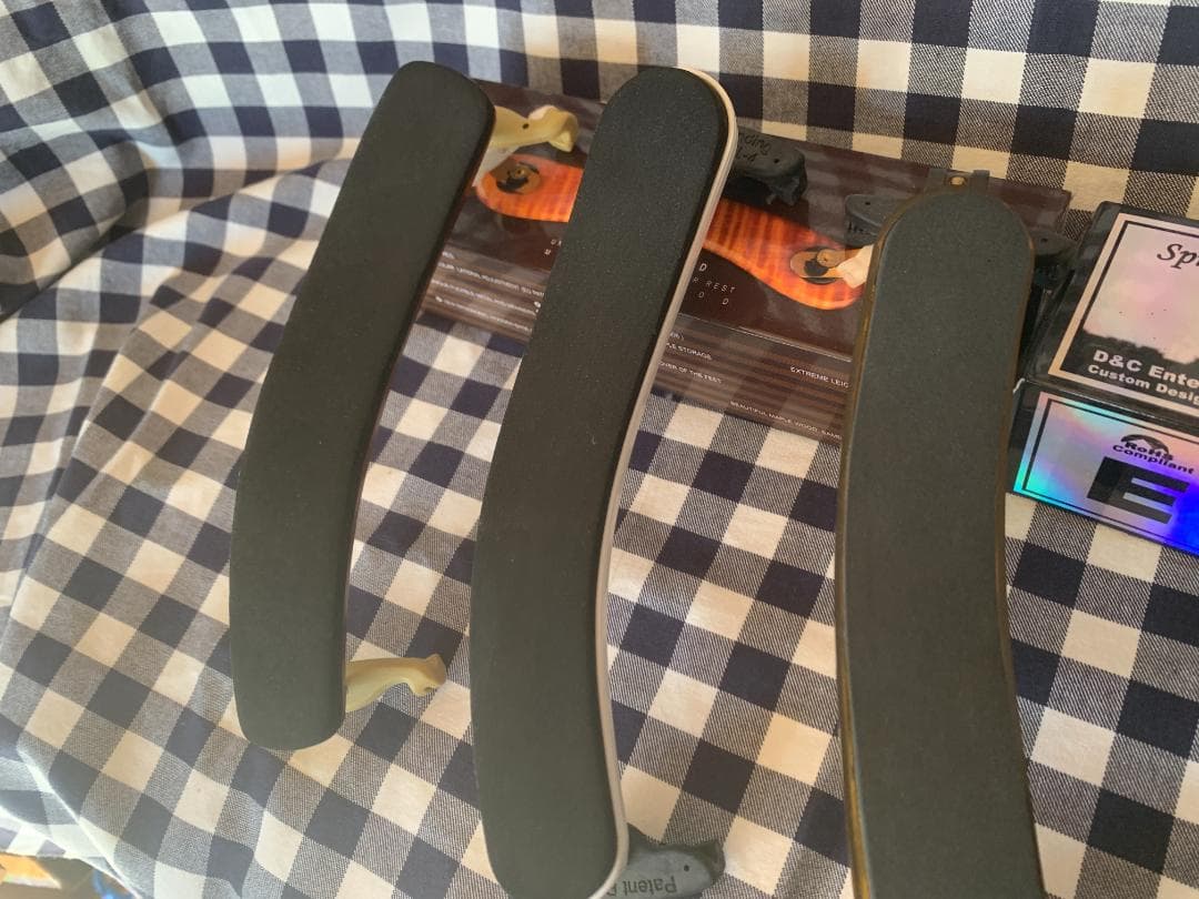 バイオリン肩当て ５点＋１の６つセット　４／４サイズ