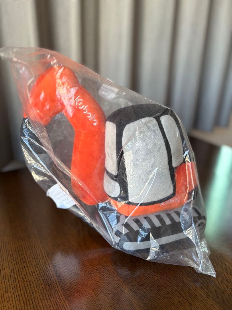 非売品　激レア　Kubota【クボタ】 KX0574 ショベルカー　ぬいぐるみ