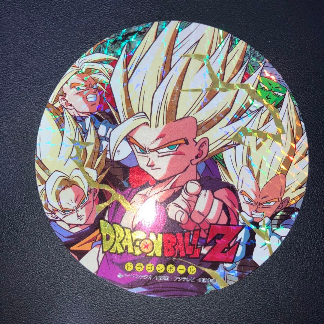 超激レア 非売品 ドラゴンボールZ カードダス めんこ キラ 4大サイヤ