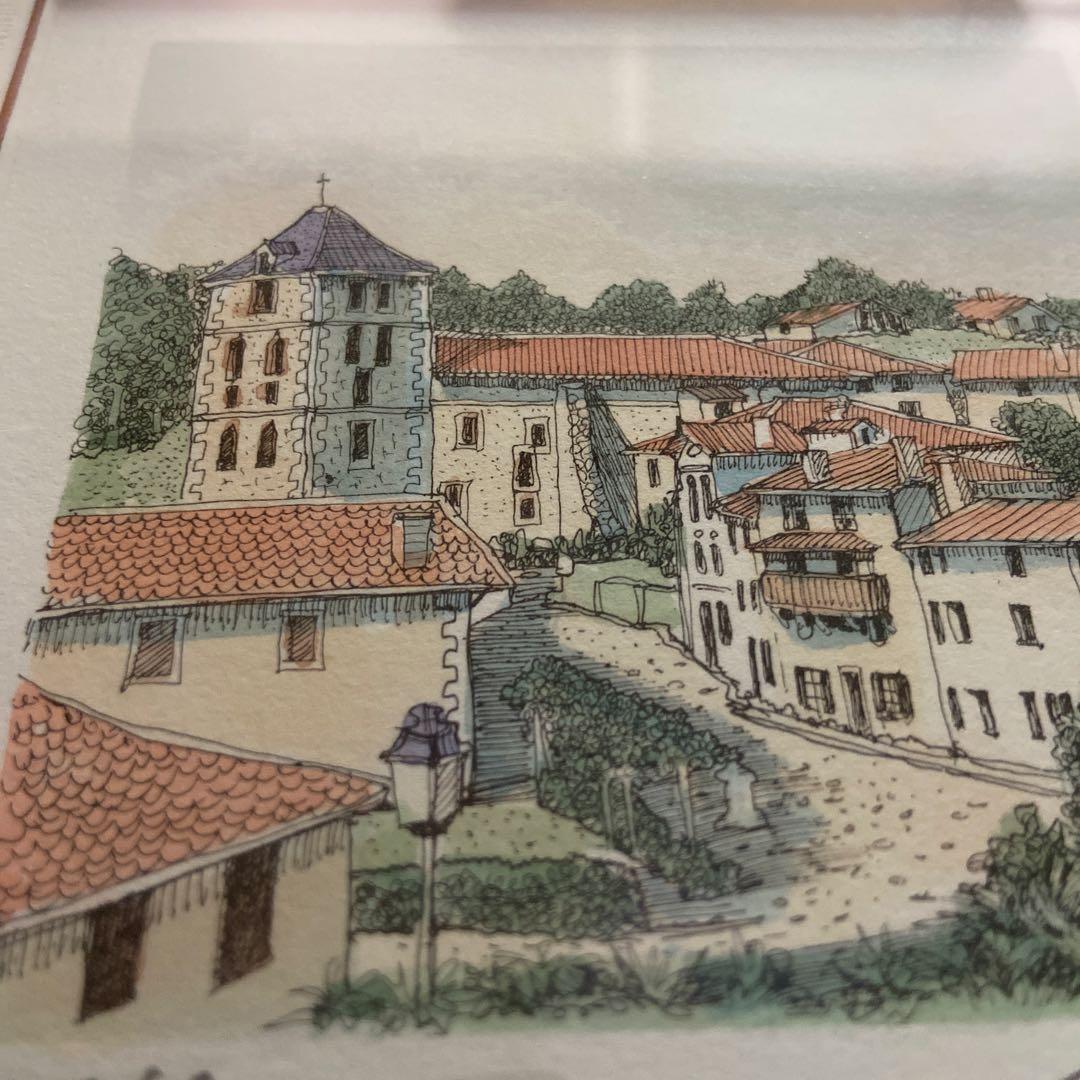 織田義郎　<バスクの教会> 252/300 織田義郎 <バスクの教会> 252/300 - メルカリ