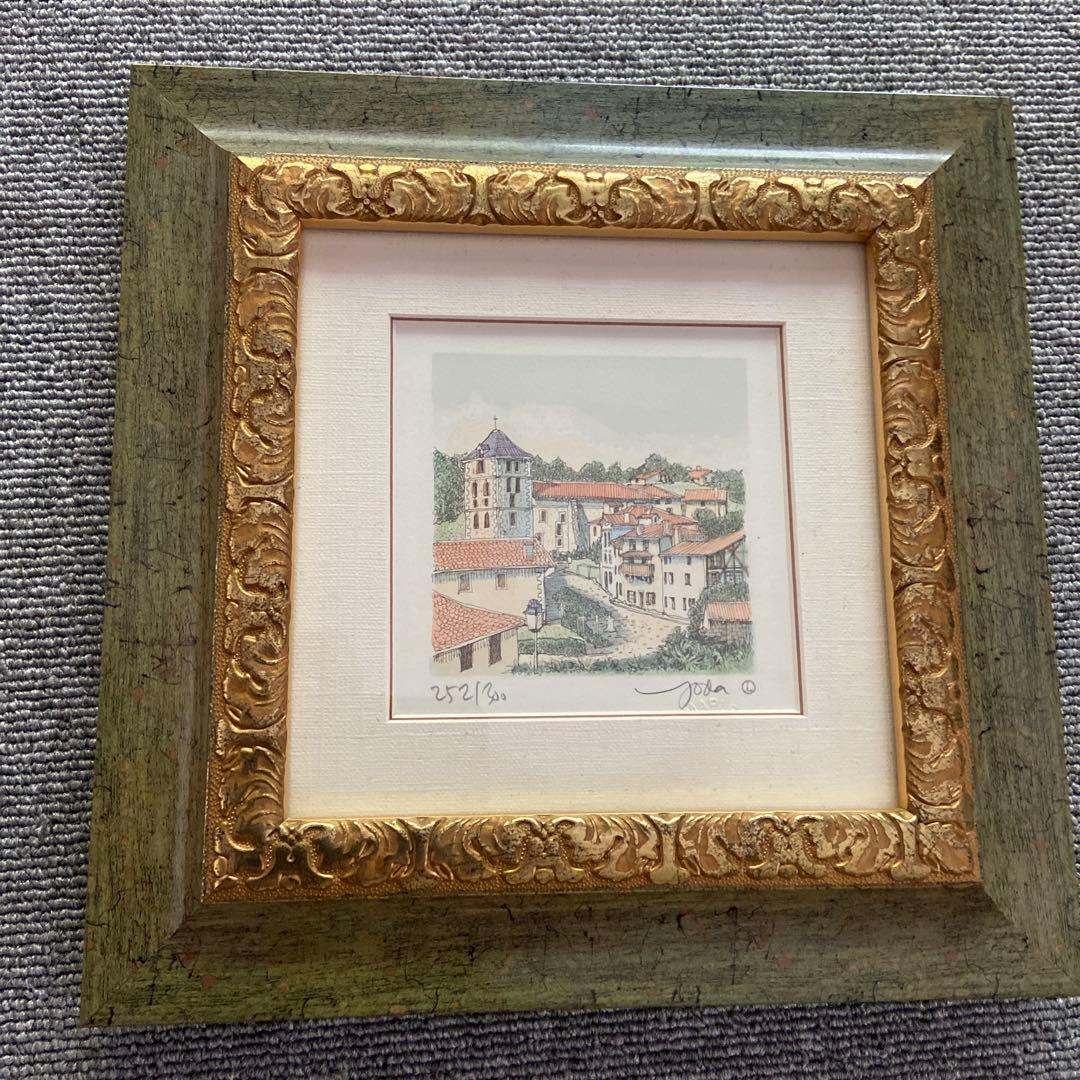 織田義郎　<バスクの教会> 252/300 織田義郎 <バスクの教会> 252/300 - メルカリ