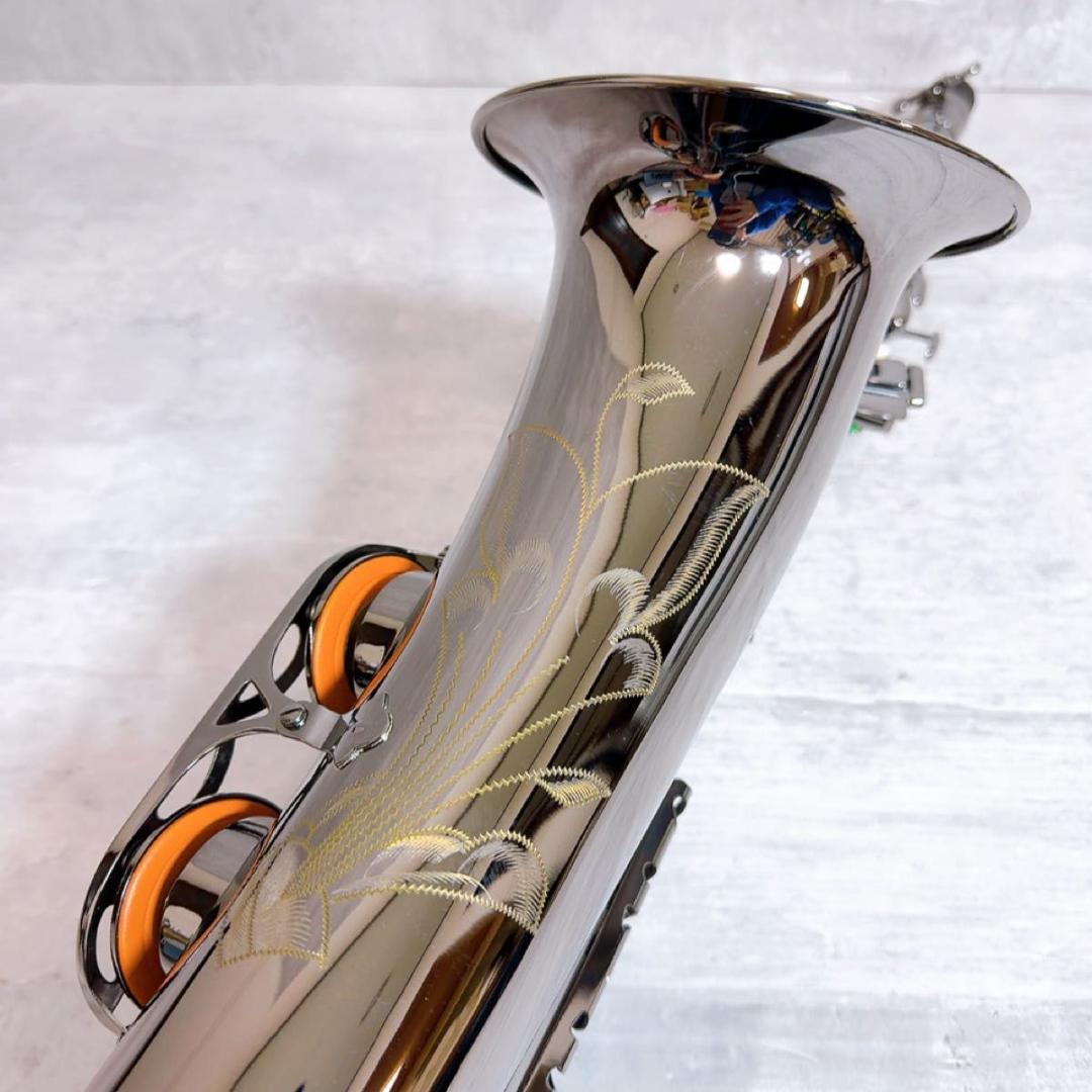 ほぼ未使用! ANFREE アンフリー テナーサックス 管楽器 シルバー