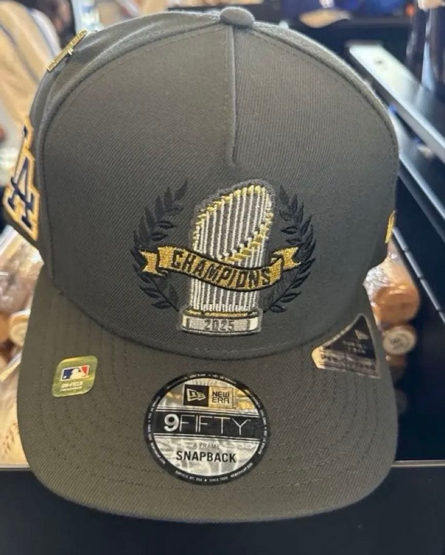 ロサンゼルス・ドジャース 2025ワールドシリーズ 優勝キャップ